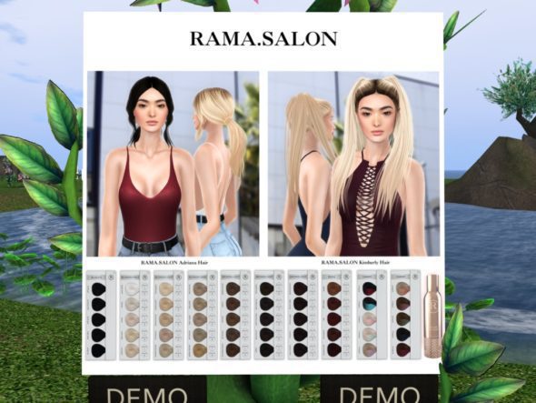 RAMA.SALON - Adriana Hair 'REDS' Rezz Me