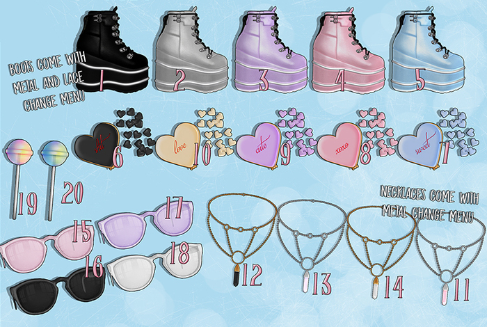 9 - AsteroidBox. Heart Box w/ Candy // Purple