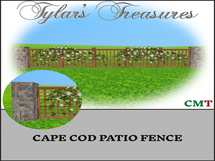 .:TT:. CAPE COD PATIO FENCE BOX