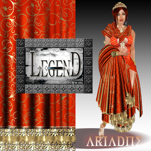 LEGEND - ARIADNE SET RED