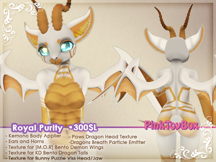 Royal Purity Dragon Kemono Mod