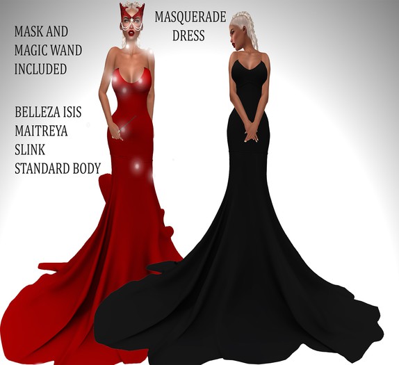 [M] Masquerade Dress+Mask DEMO