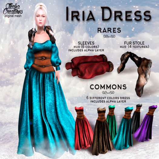 FLECHA Iria Dress s black