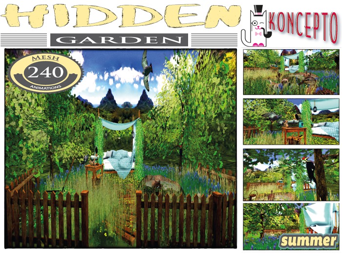 Koncepto Hidden Garden Summer [PG]