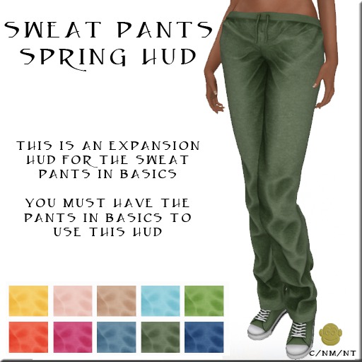 BM Sweat Pants Spring HUD