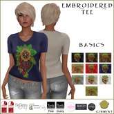 BM Embroidered Tee Basics