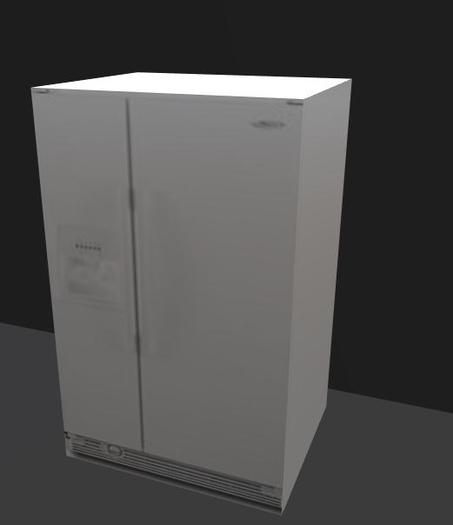 White refrigerator