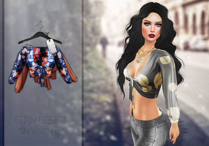 Vera Top Orange