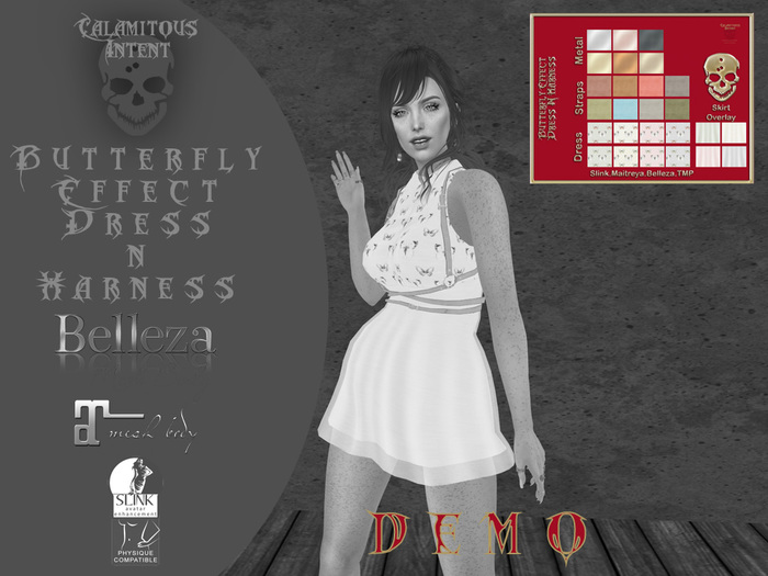 *CI*  Butterfly Effect Dress & Harness DEMO (Add Me)