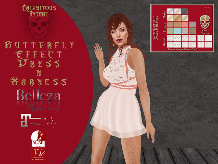 *CI*  Butterfly Effect Dress & Harness (Add Me)