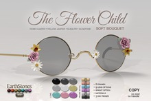 EarthStones Eyeglasses - The Flower Child - Soft Bouquet