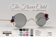 EarthStones Eyeglasses - The Flower Child - Ms. Independence