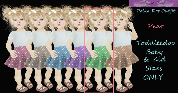 ..:AngelDust:..- Pear Polka Outfit