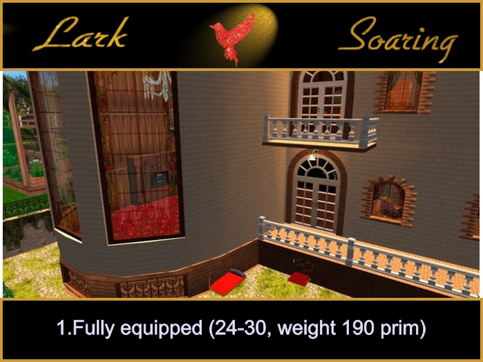 Second Life Marketplace Mansion "the lark farm"