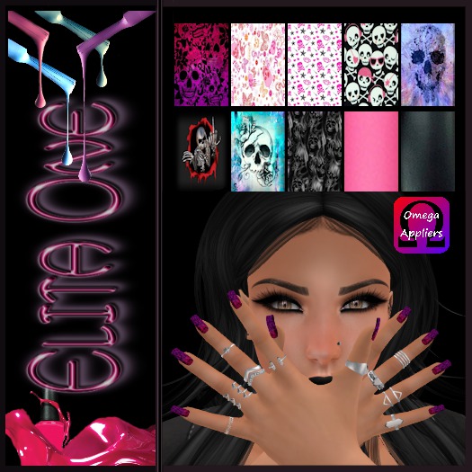 ~EO~SKULL NAILS OMEGA APPLIER