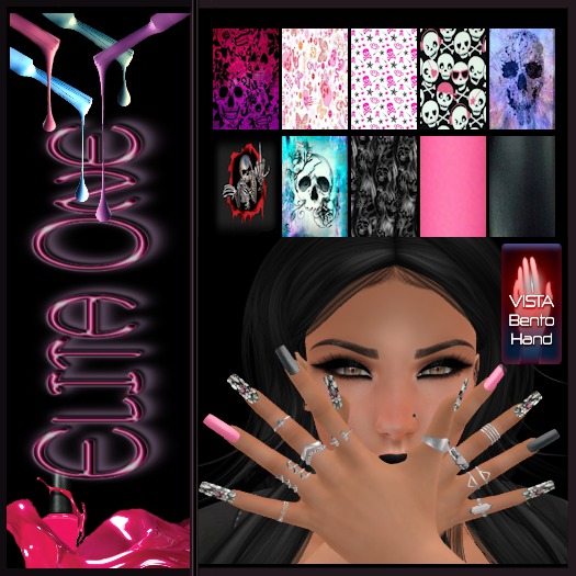 ~EO~SKULL NAILS VISTA APPLIER