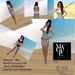 Ladies fitmesh bikini coverup with sunglasses ad