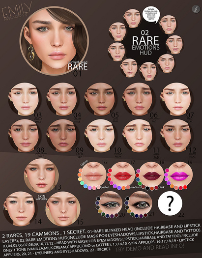 Genesis_Head_Emily_2.0_Emotions_RARE