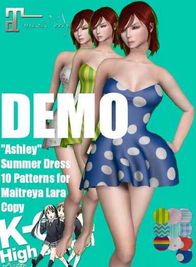 KO-H Ashley Summer Dress Maitreya DEMO