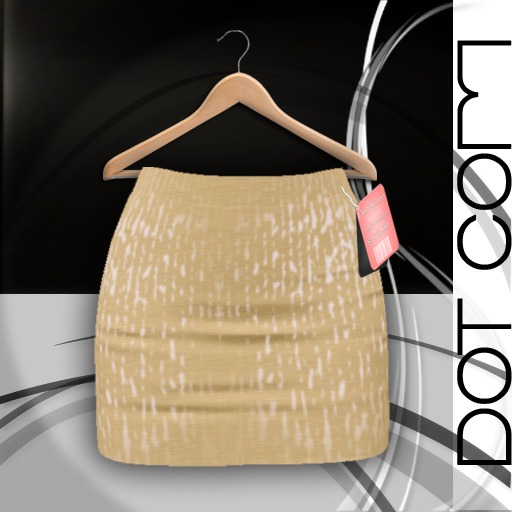 [DC] Vibes Mini Skirt-Gold