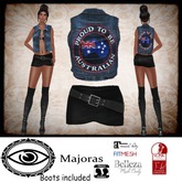 Majoras Women's Australian Pride Outfit