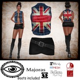 Majoras Women's British Pride Outfit