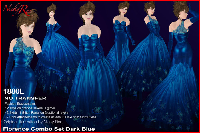 *NR* Florence Combo Set D Blue
