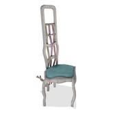 GIGI chair blue/white