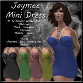 Jaymee Mini Dress (Inc color change Hud)