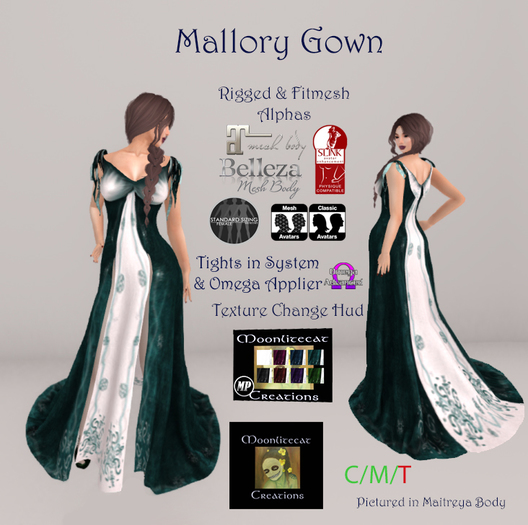 Moonlitecat Creations Mallory Gown DEMO Box