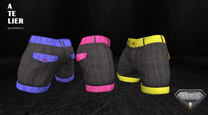 ATELIER Short Pants Pack 2