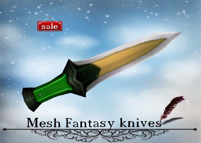 Mesh Fantasy knives (M&T)  v. 4