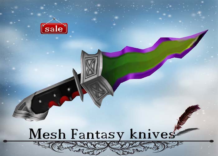 Mesh Fantasy knives (M&T)  v. 5