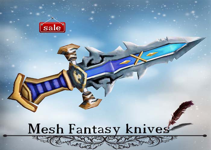 Mesh Fantasy knives (M&T)  v. 10
