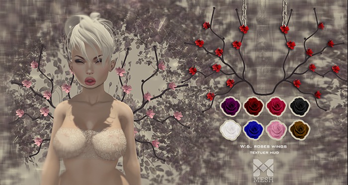 W:6. roses wings