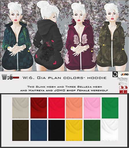 W:6. Gia plan colors
