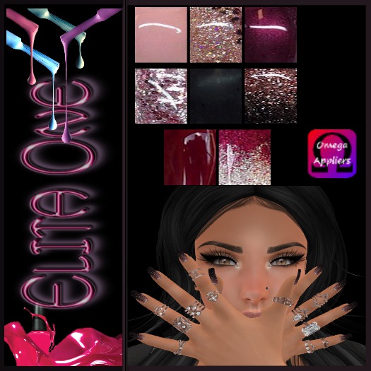 ~EO~Glittery Nails Omega Applier