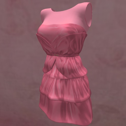 PINK RUFFLES DRESS