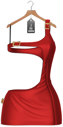 JF Design"Anna"[Maitreya/Belleza] Mini Dress - Red