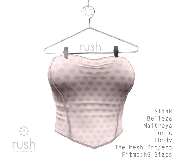 RUSH Candy Corset PINK