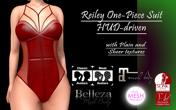 :Fluff: Reiley One-Piece Suit HUD-driven DEMO