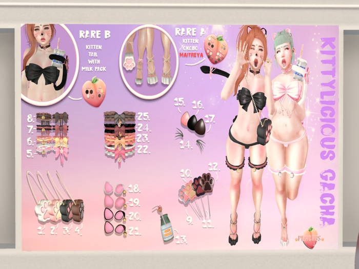 PEACHES. - 8// Neko Garter