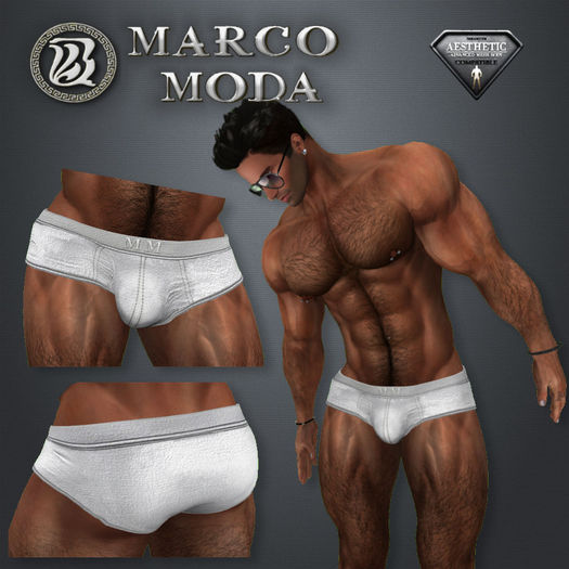 MM WHITE BRIEFS - NIRAMYTH AESTHETIC 