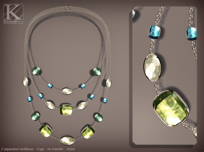(Kunglers) miele necklace - Citrine