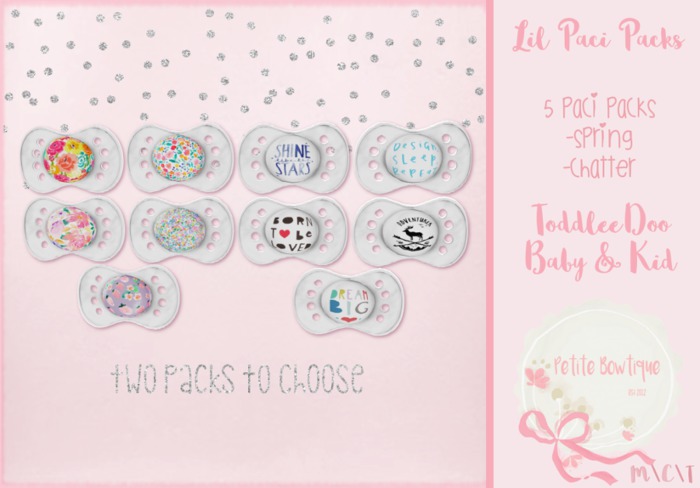 {Petite Bowtique} Lil Paci - Spring Pack