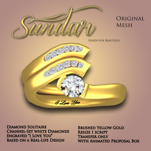 Exquisite Sundar Gold & Diamond Ring