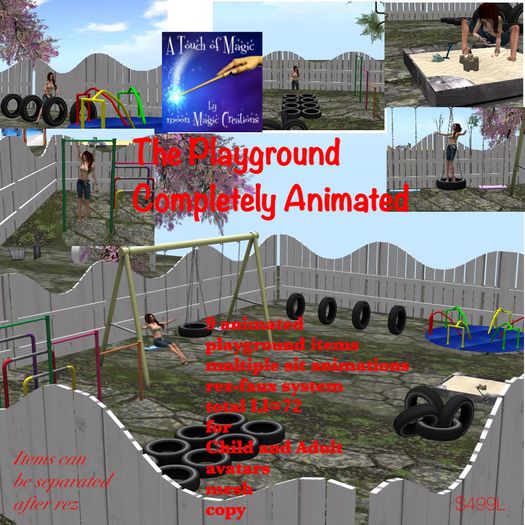 Complete animated Playground-crate