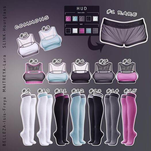 :PARKER: x KITJA. Lexy socks #12 (Belleza Freya) BOX