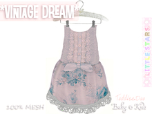 * {.:Little Stars.:} * Vintage Dream - Antique Sky {non-fitted TD Baby}