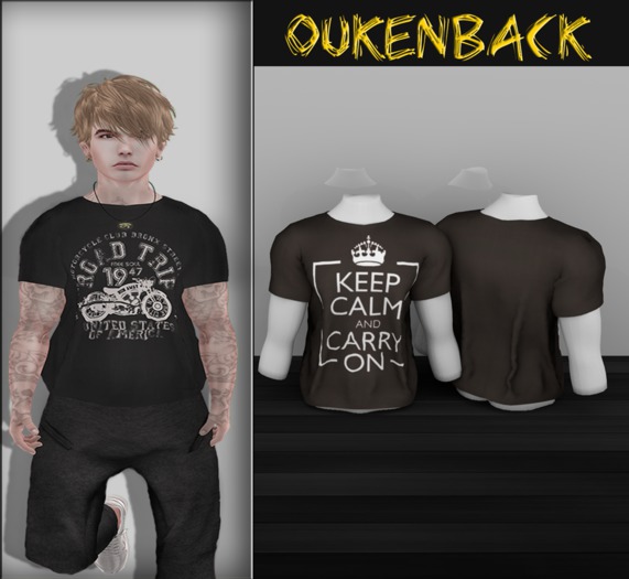 [OUKENBACK] Simple Shirt Brown (TMP/SIGNATURE) 